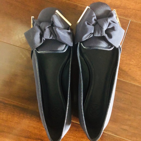 Tory Burch blue flats - Picture 1 of 5